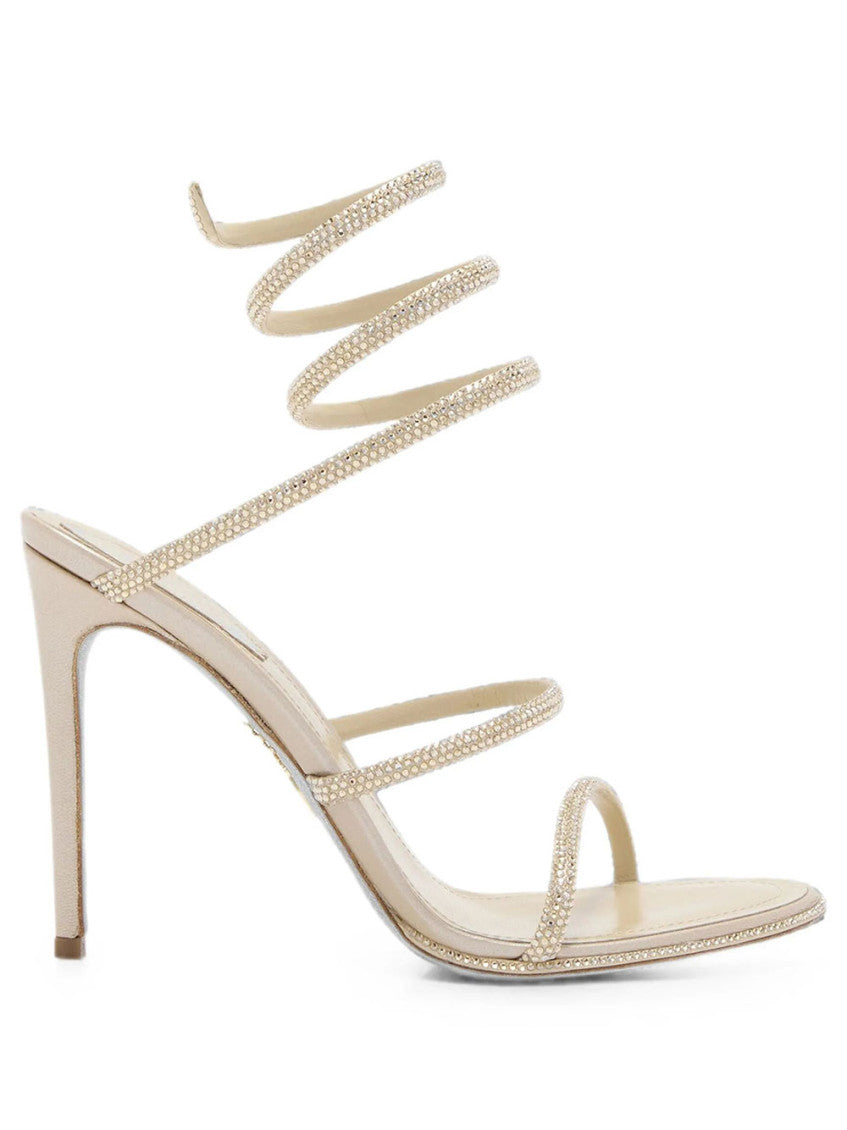 Golden Embellished Heels 1
