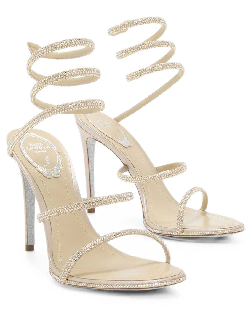 Golden Embellished Heels 2