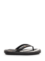 Black Logo Slippers 1
