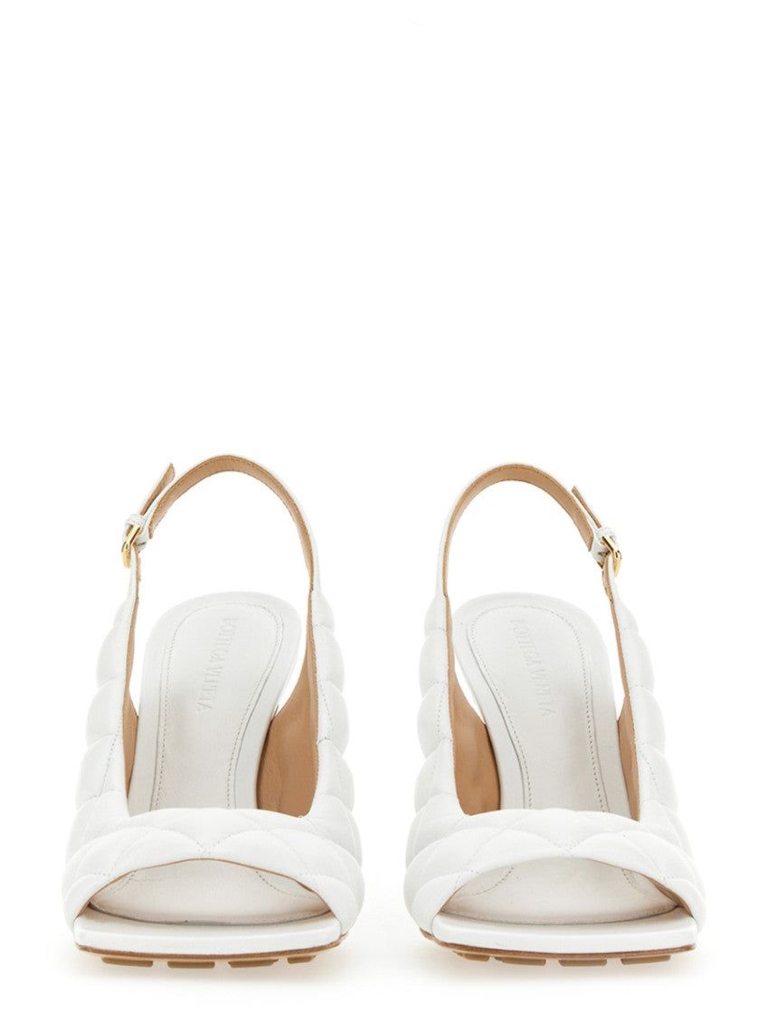 White Quilted Pumps 2
