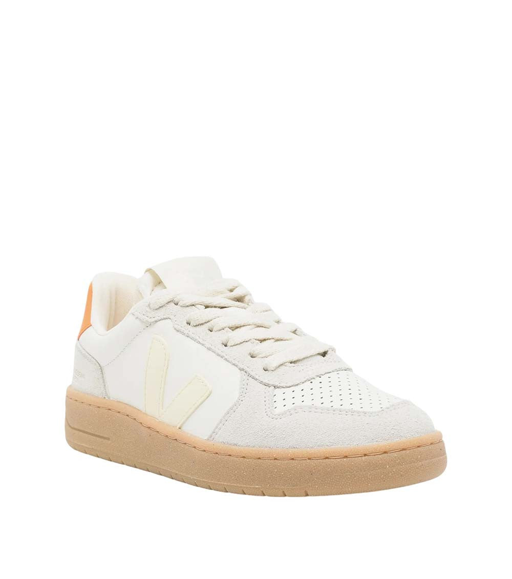 Beige Perforated V-82 Sneaker 2