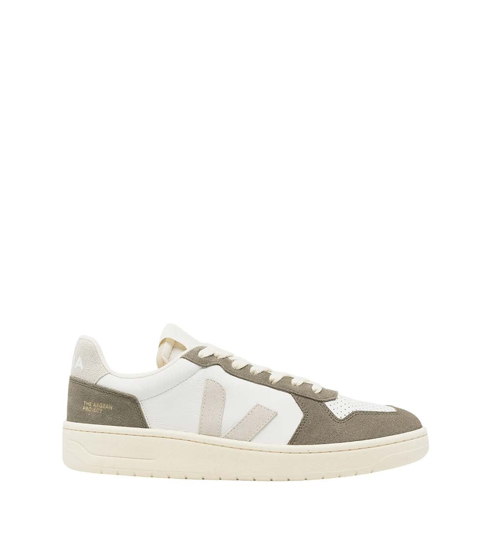 White Color-Block V-82 Sneakers 1
