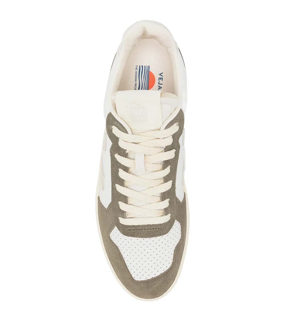 White Color-Block V-82 Sneakers 3