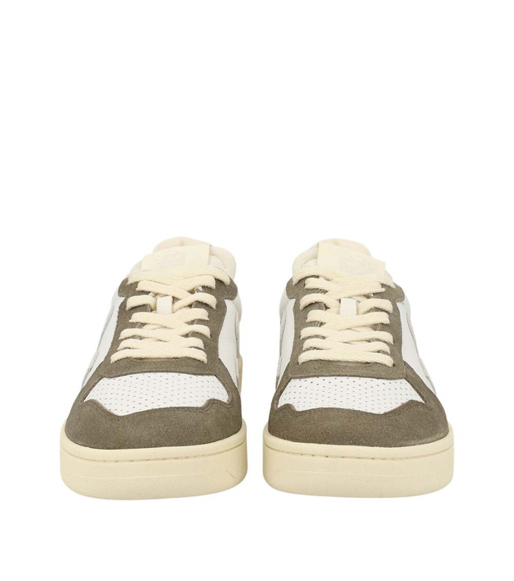 White Color-Block V-82 Sneakers 4