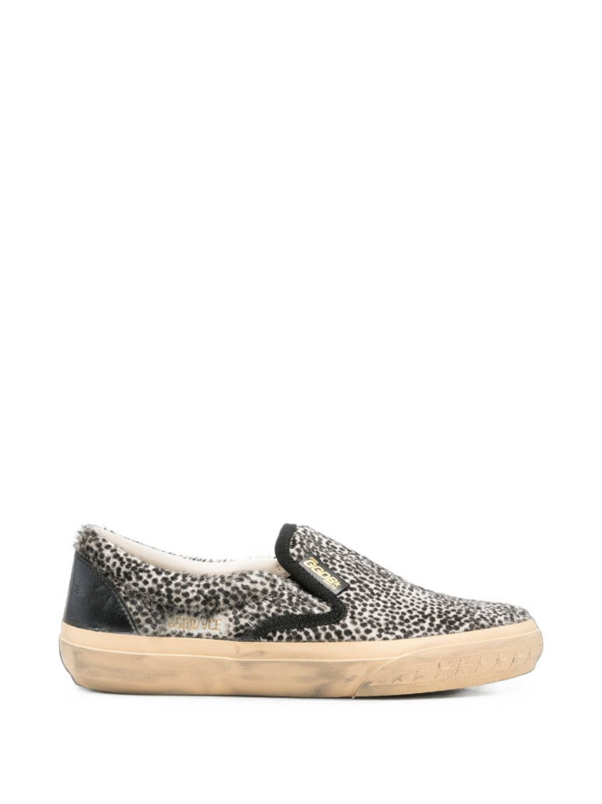 Black Printed Sneakers 1