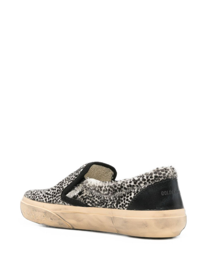 Black Printed Sneakers 2