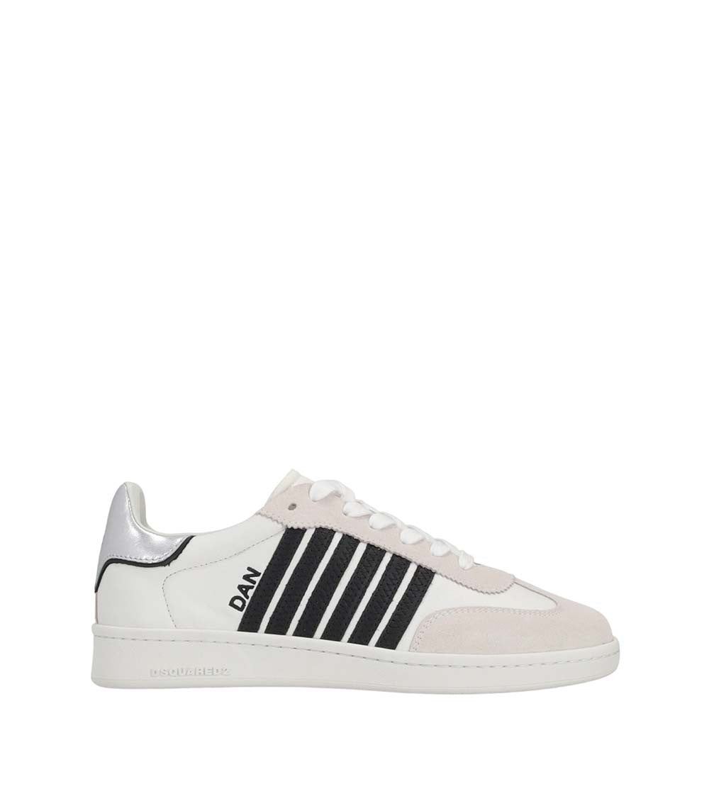 White Stripes Sneakers 1