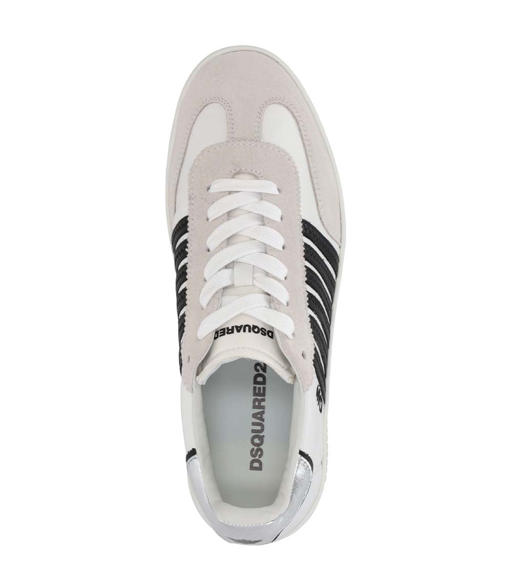 White Stripes Sneakers 4
