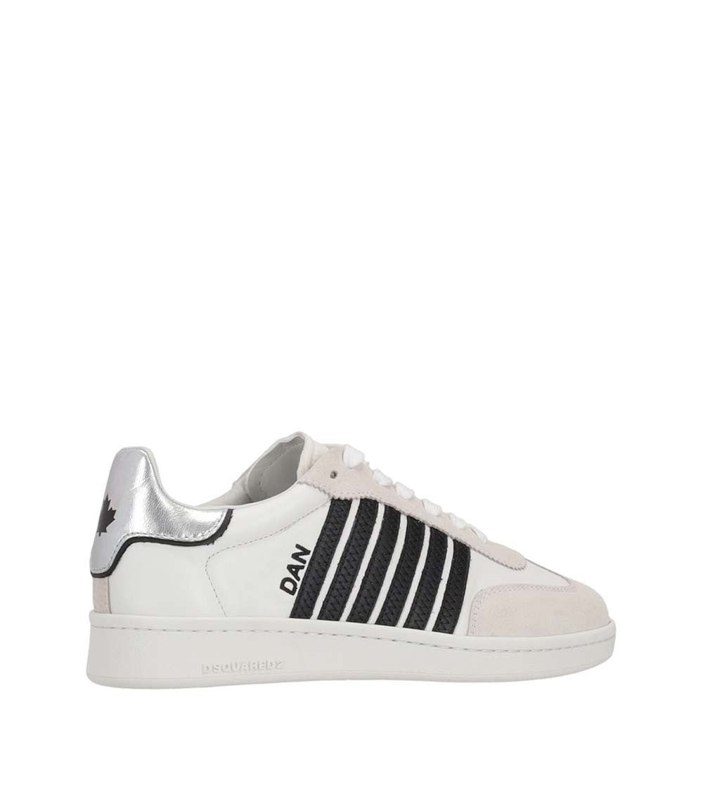 White Stripes Sneakers 5