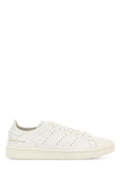 White Leather Smith Sneakers 1