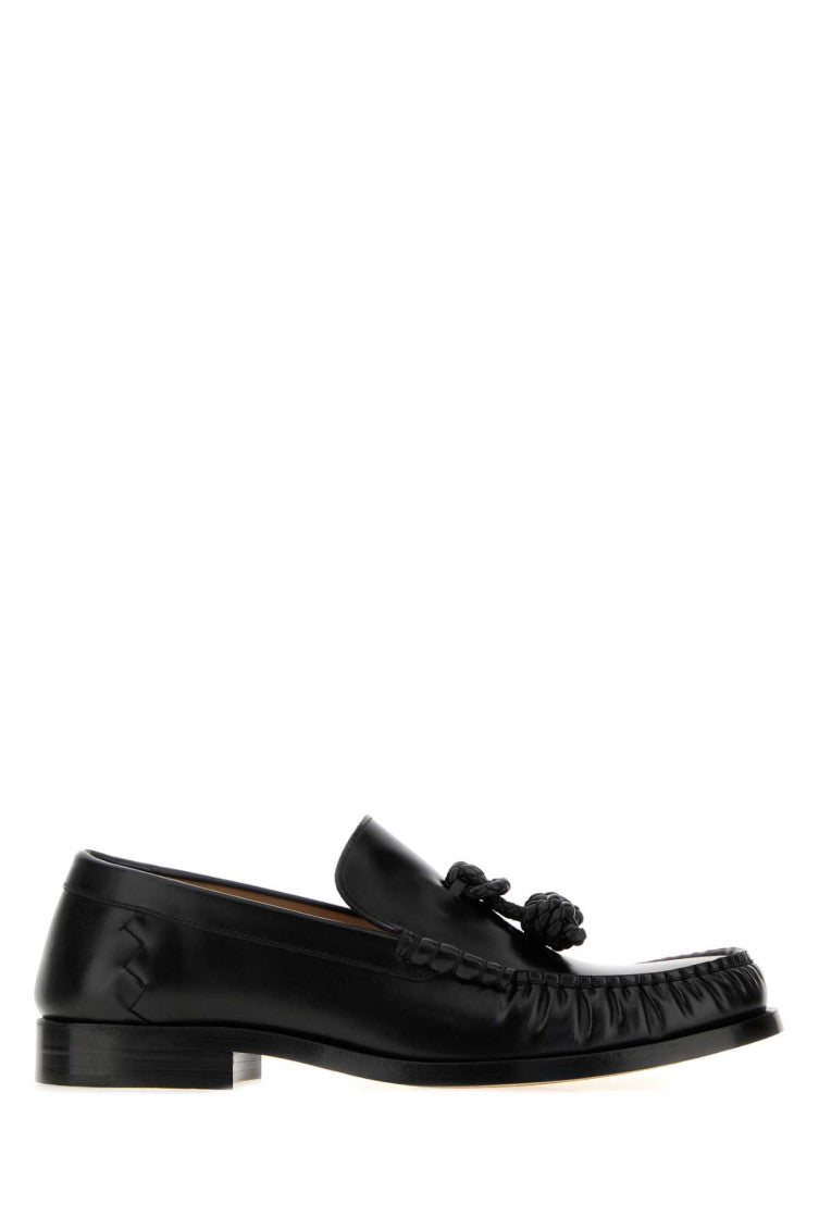 Black Leather Loafers 1