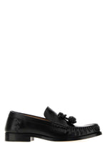 Black Leather Loafers 1