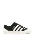 BlackWhite Logo Sneakers 1