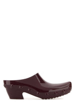 Bordeaux Slip-on Mules 1