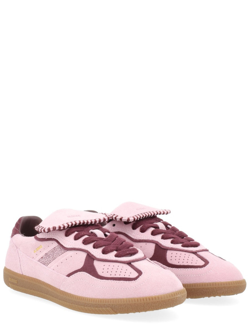 Pink Lace-up Sneakers 2