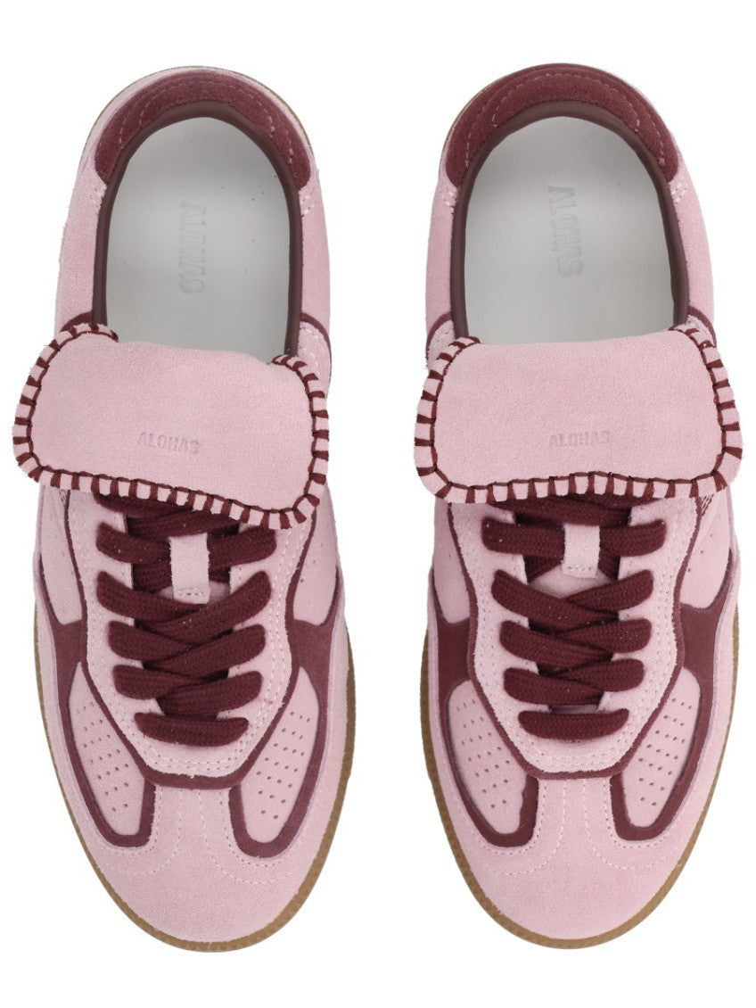 Pink Lace-up Sneakers 5