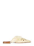White Slip-on Sandals 1