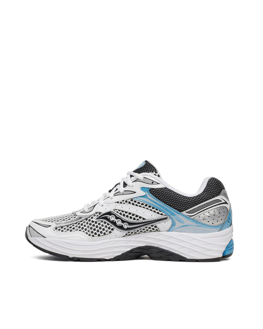White Color Block Sneakers 3