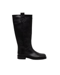 Black Leather Boots 1