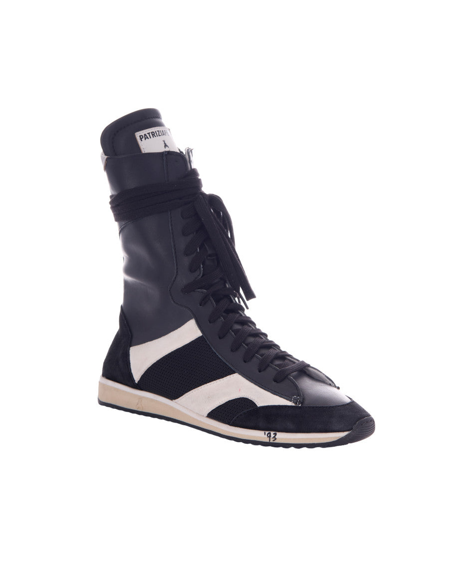 Black High-top Sneakers 2