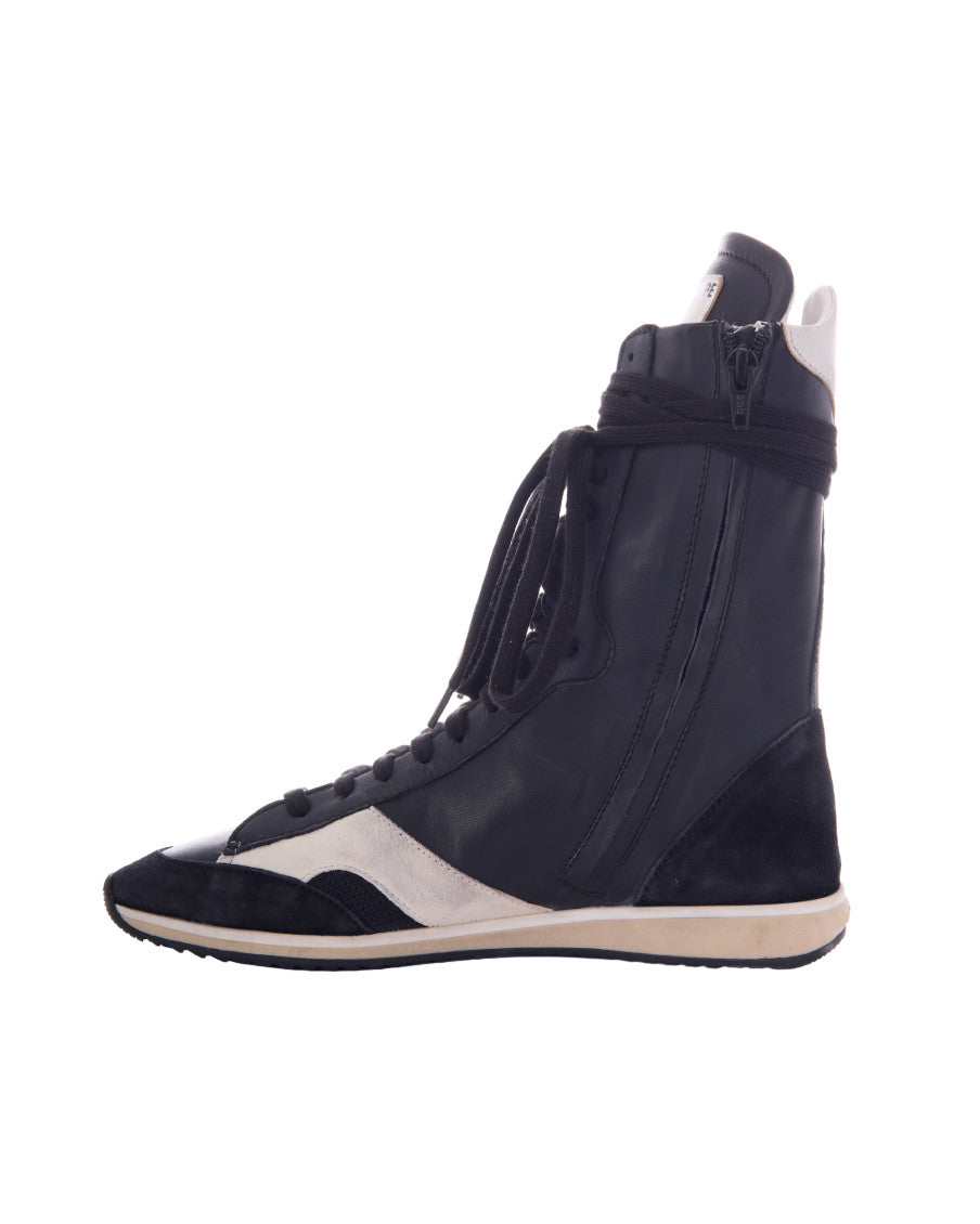 Black High-top Sneakers 3