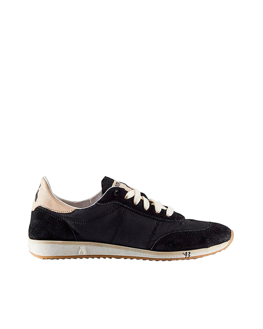 Black Lace-up Sneakers 1