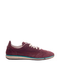 Maroon Suede Sneakers 1