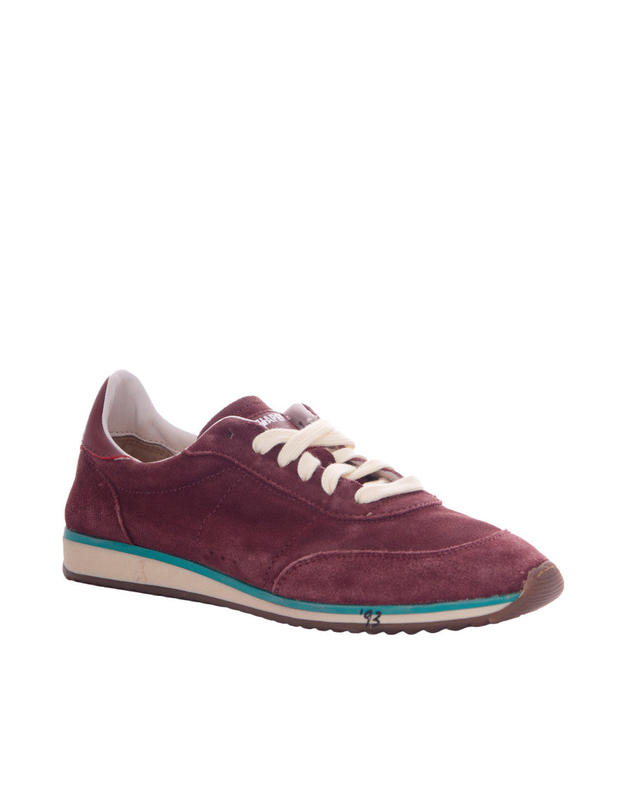 Maroon Suede Sneakers 2