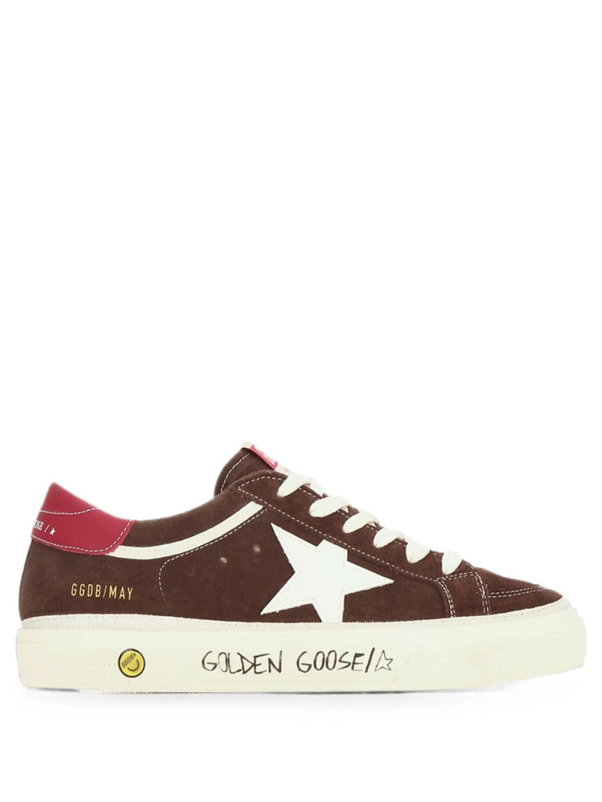 Kids Brown Logo Sneakers 1