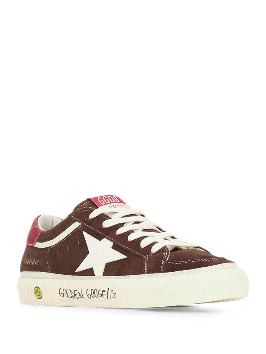 Kids Brown Logo Sneakers 2