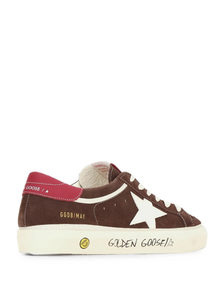 Kids Brown Logo Sneakers 3