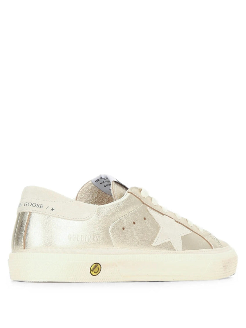 Kids Platinum Logo Sneakers 3