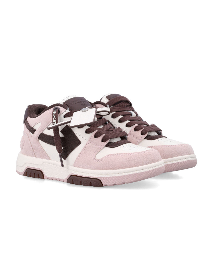 Pink Color Block Sneakers 3