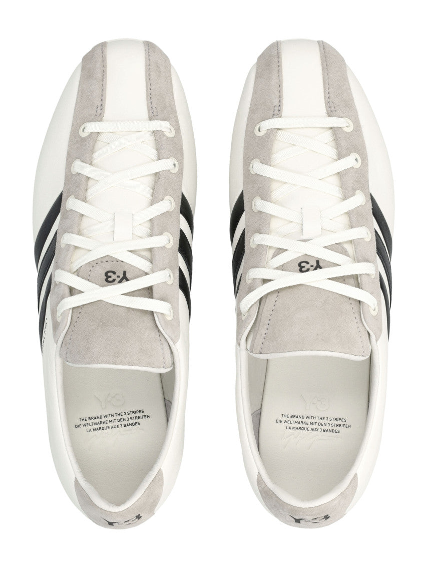 White Striped Sneakers 2