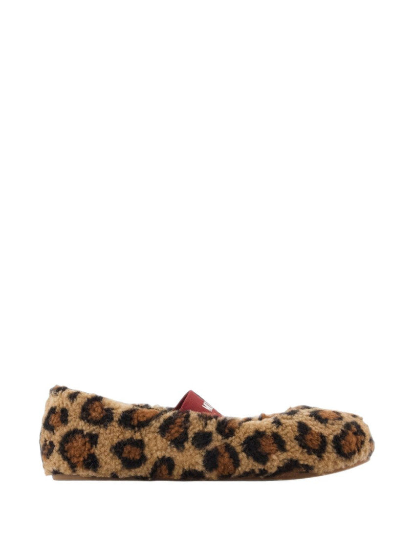 Leopard Print Slip-on Ballet Flat 1