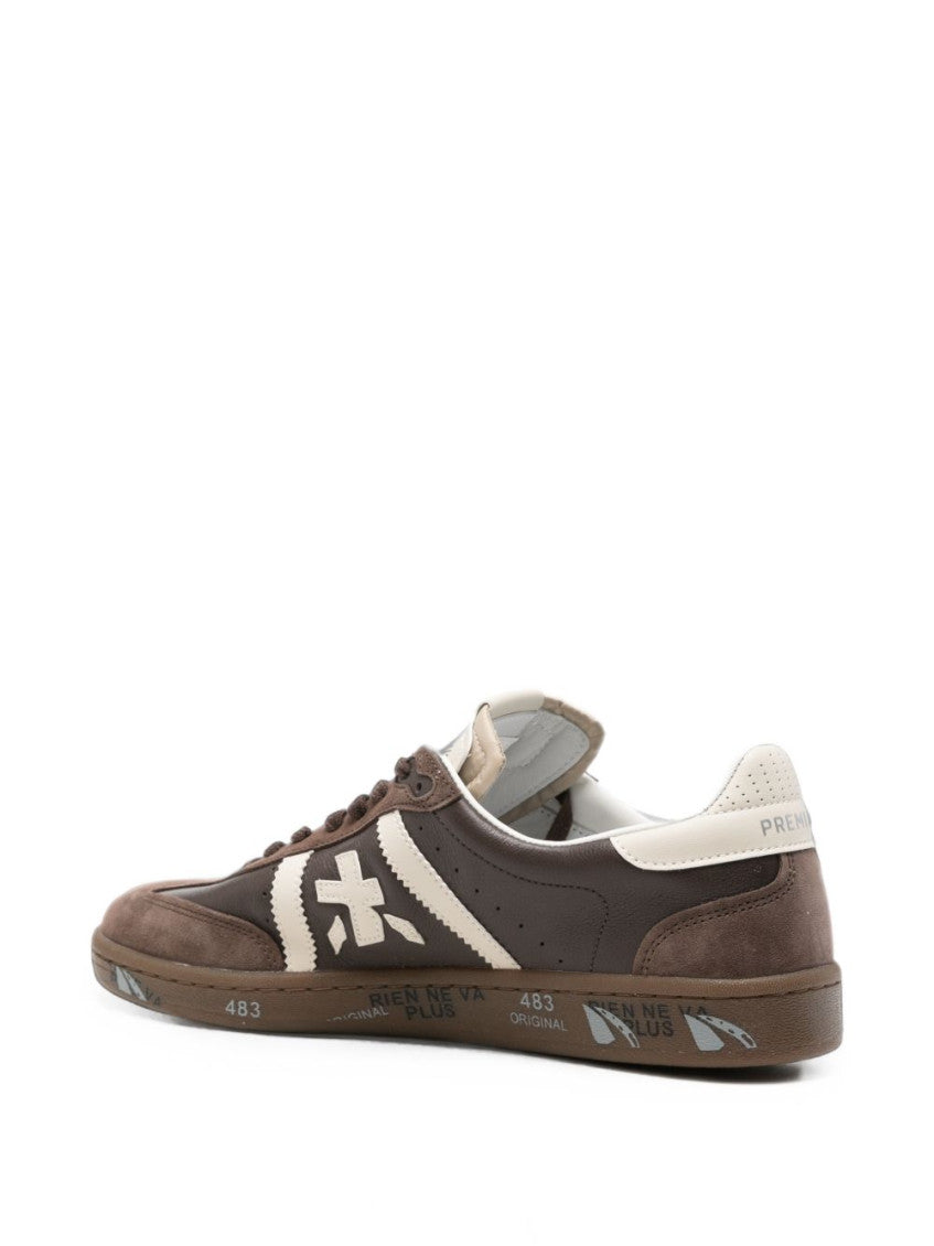 Brown Logo Bonnie Sneakers 4