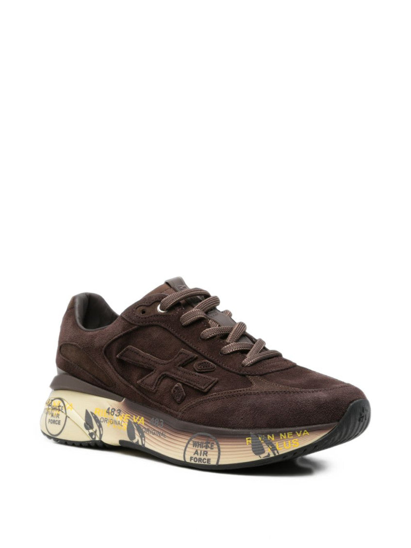 Brown Lace-up Sneakers 3