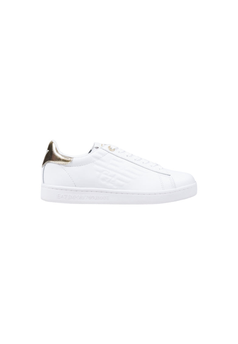 White Low Top Sneakers 1