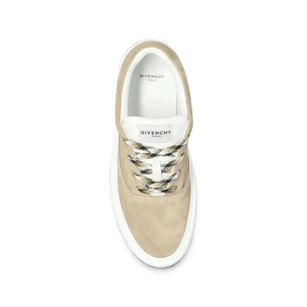 Beige Lace-up Sneakers 2