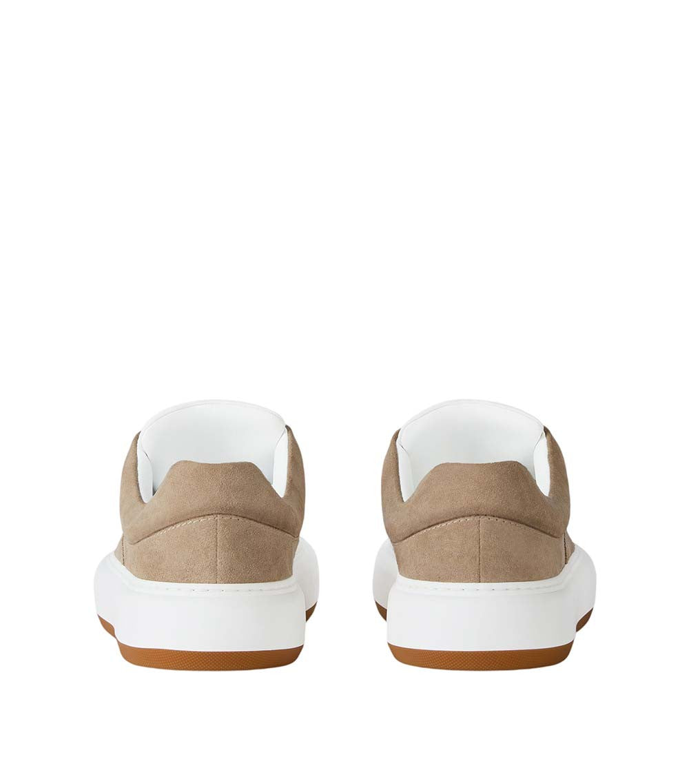 Beige Lace-up Sneakers 3