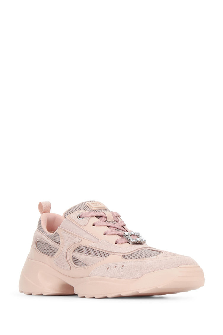 Pink Embellished Sneakers 2