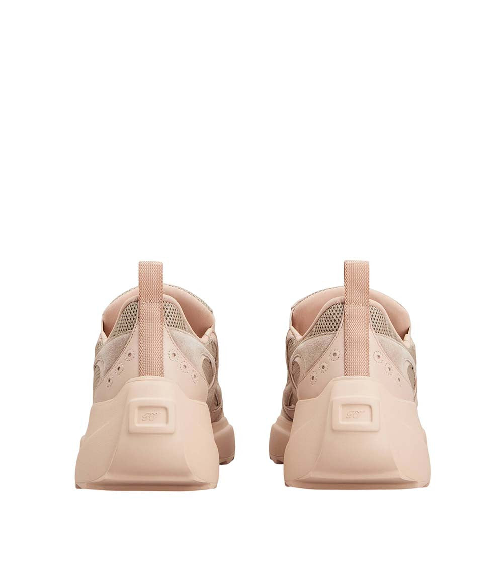Pink Embellished Sneakers 4