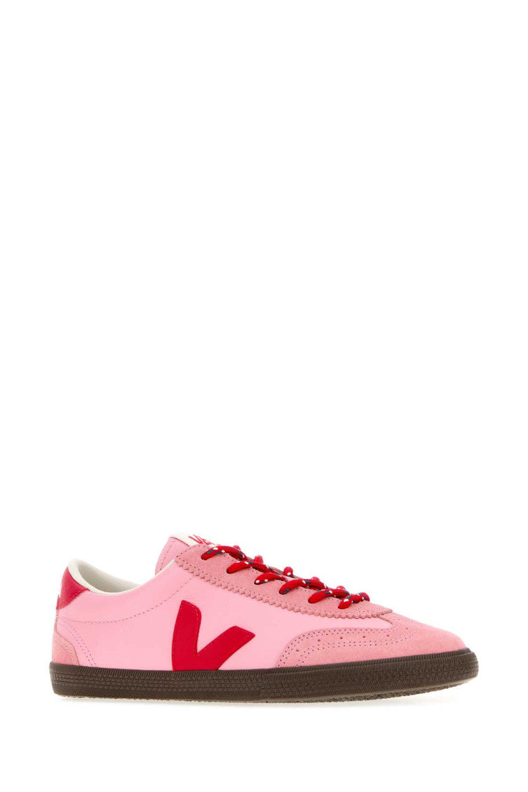 Pink Color Block Sneakers 2