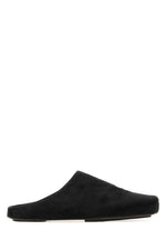 Black Slip-on Slippers 1