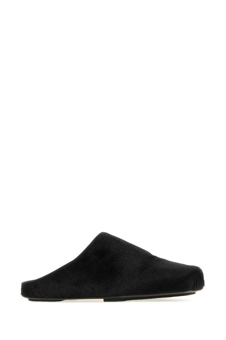 Black Slip-on Slippers 2