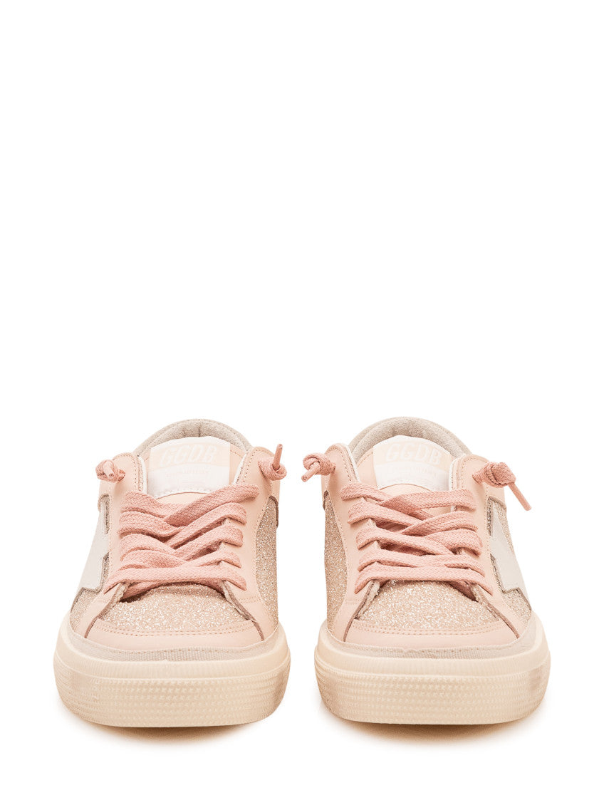 Pink Embellished Sneakers 2