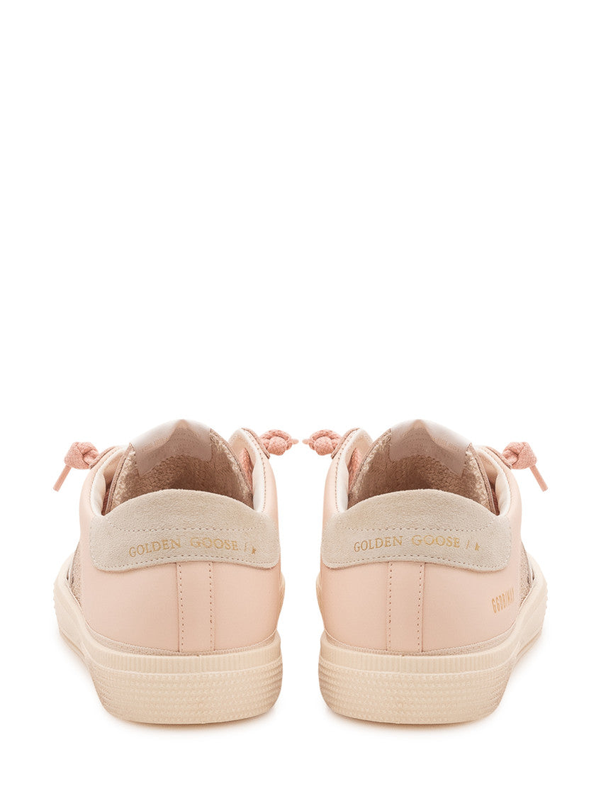 Pink Embellished Sneakers 3