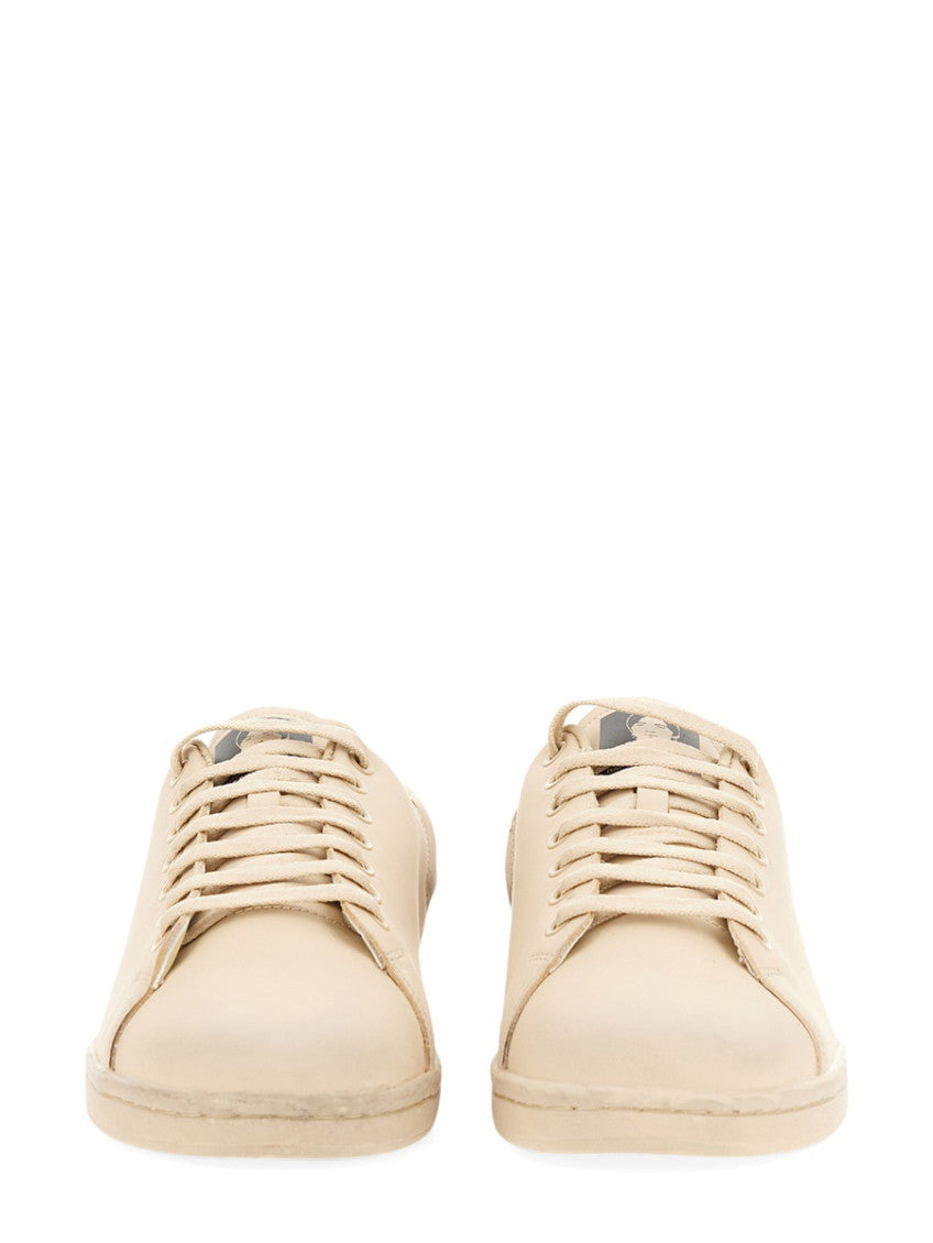 Light Brown Lace-up Sneakers 4