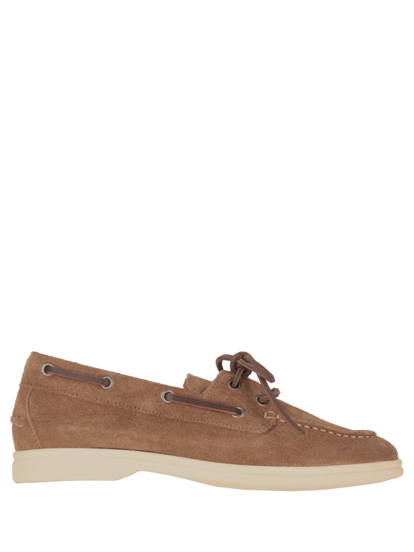Brown Suede Loafers 1