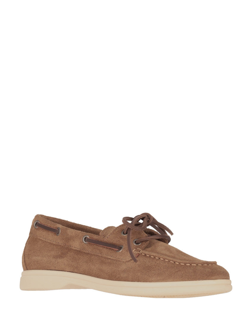 Brown Suede Loafers 2